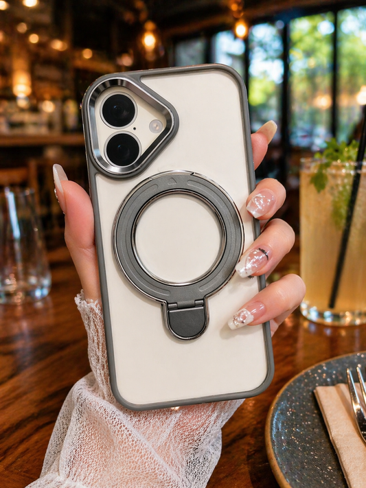 iPhone 17 Ring Stand Shockproof Magnetic Magsafe Case