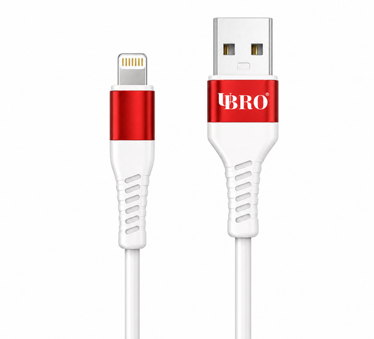 UBRO Bullet Speed Metal Lightning Cable (3.1A Fast Charging)