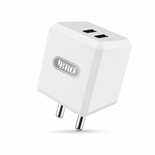 UBRO UC-22 Dual Micro-B Fast Charger (25W)